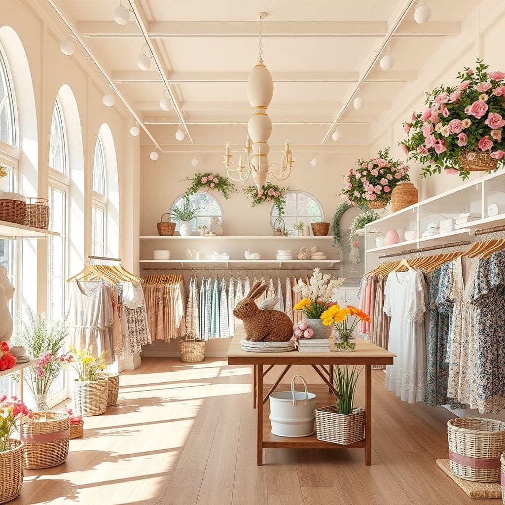 Easter Clothing Store design example 4