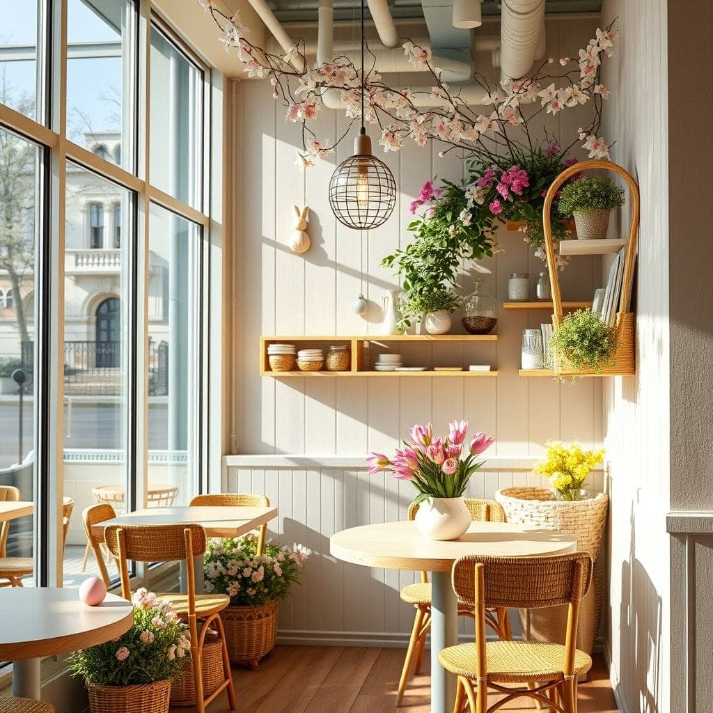 Easter Coffee Shop design example 1