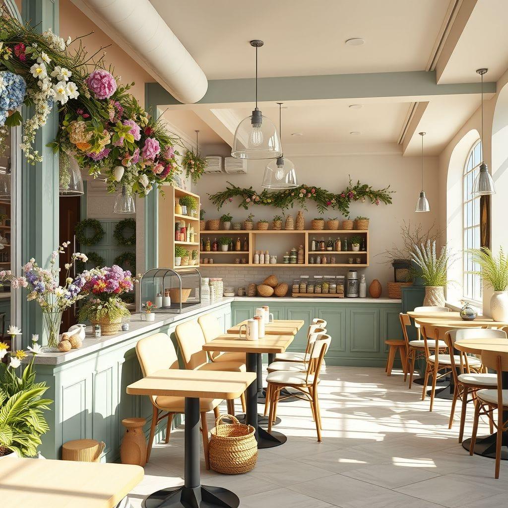 Easter Coffee Shop design example 2