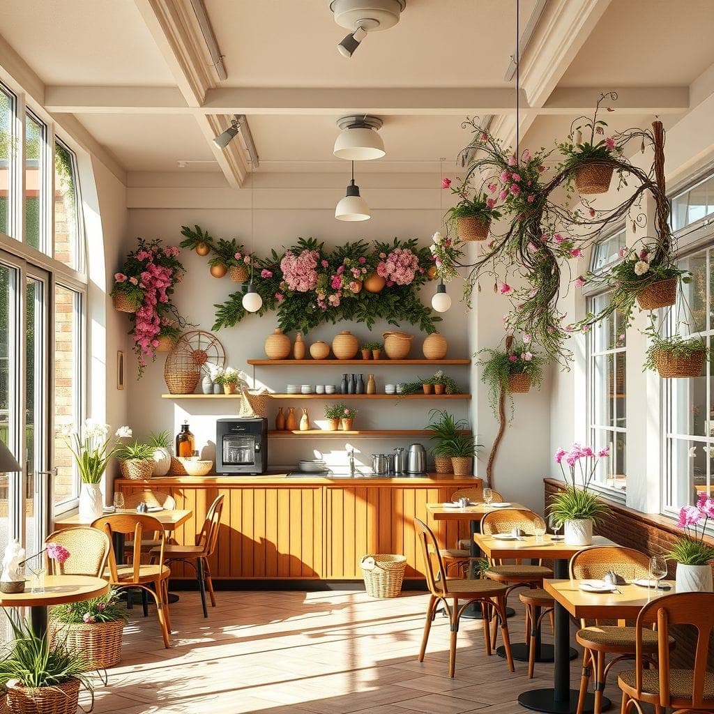 Easter Coffee Shop design example 3