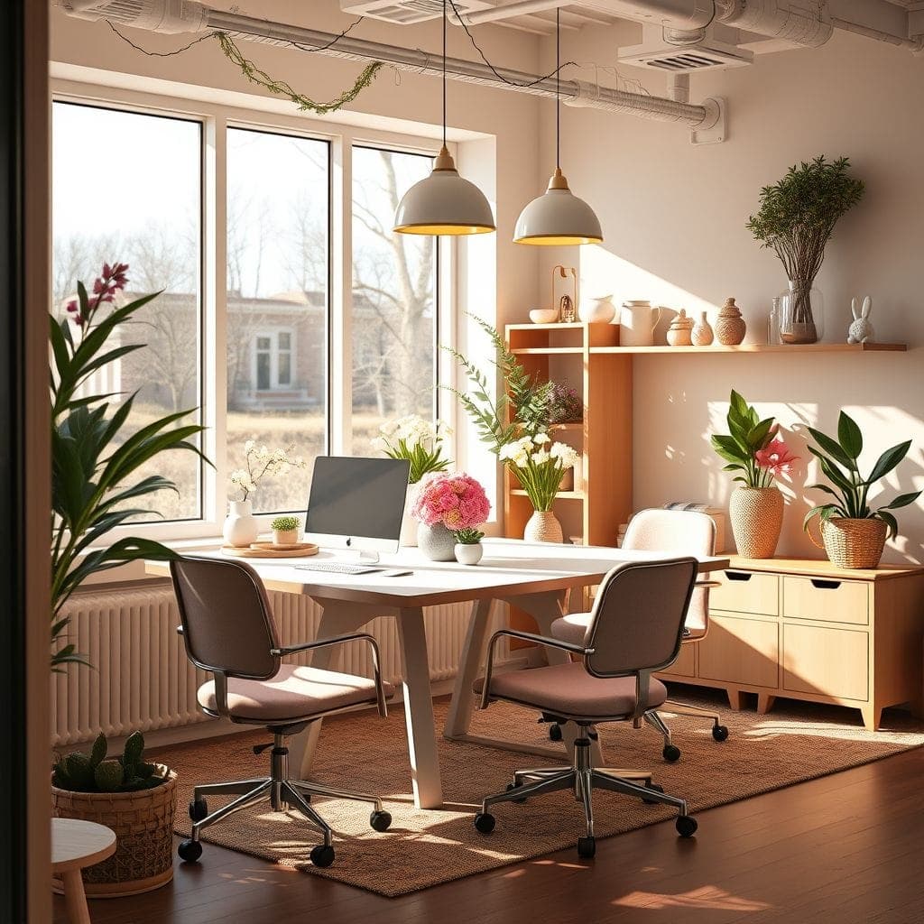 Easter Coworking Space design example 4