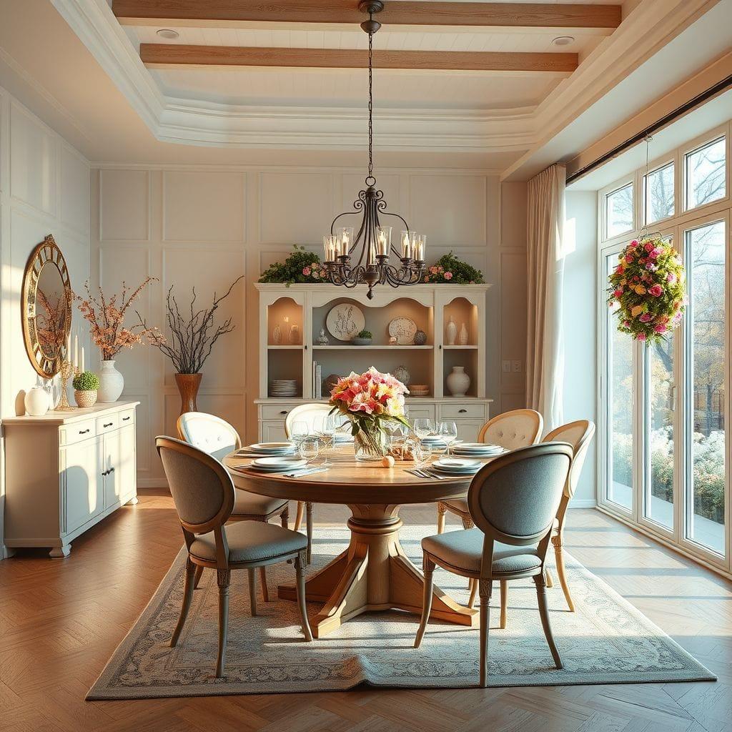 Easter Dining Room design example 2
