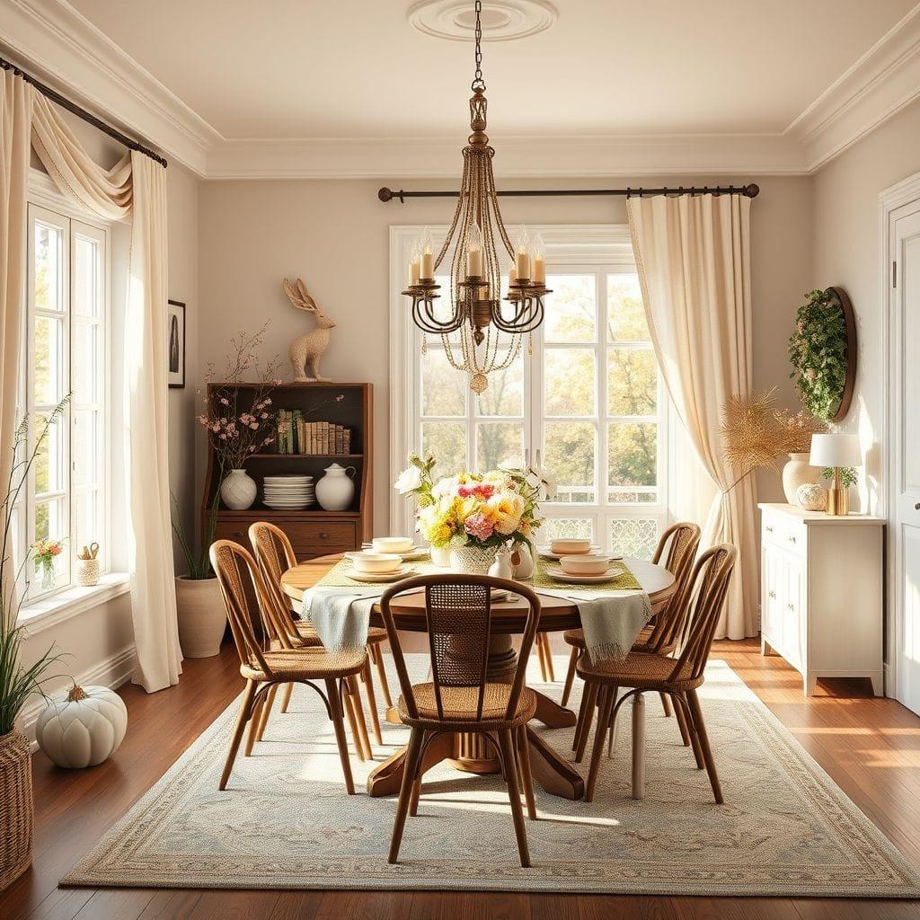 Easter Dining Room design example 4