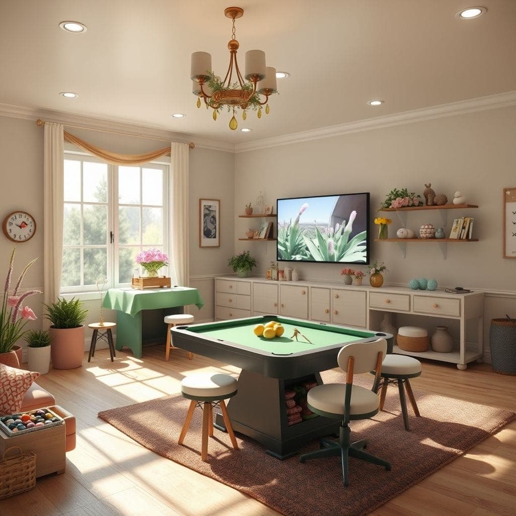 Easter Game Room design example 2