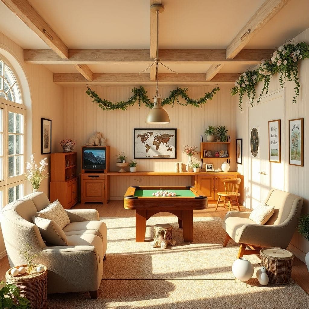 Easter Game Room design example 3