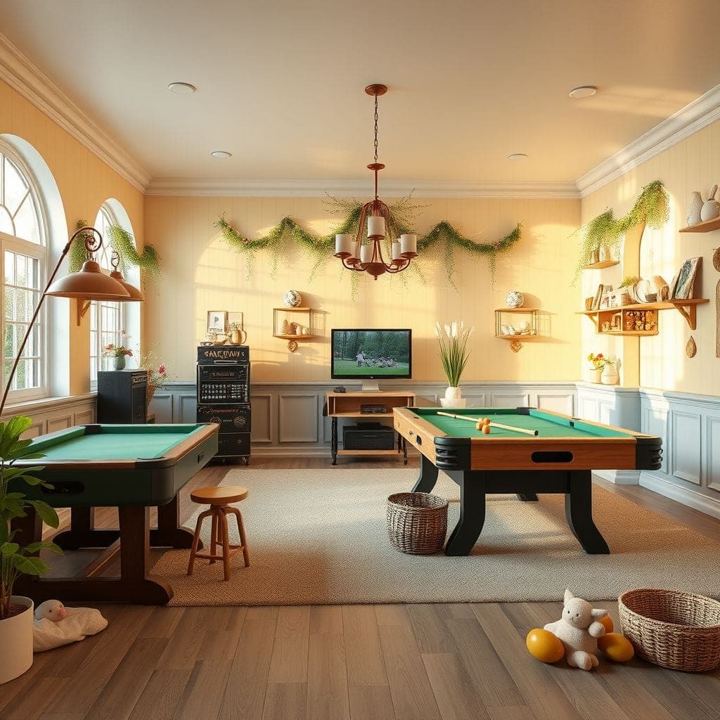 Easter Game Room design example 4