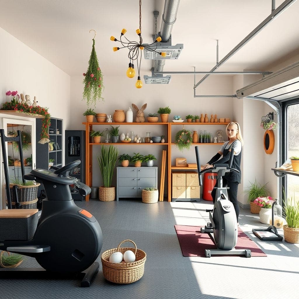 Easter Garage Gym design example 1