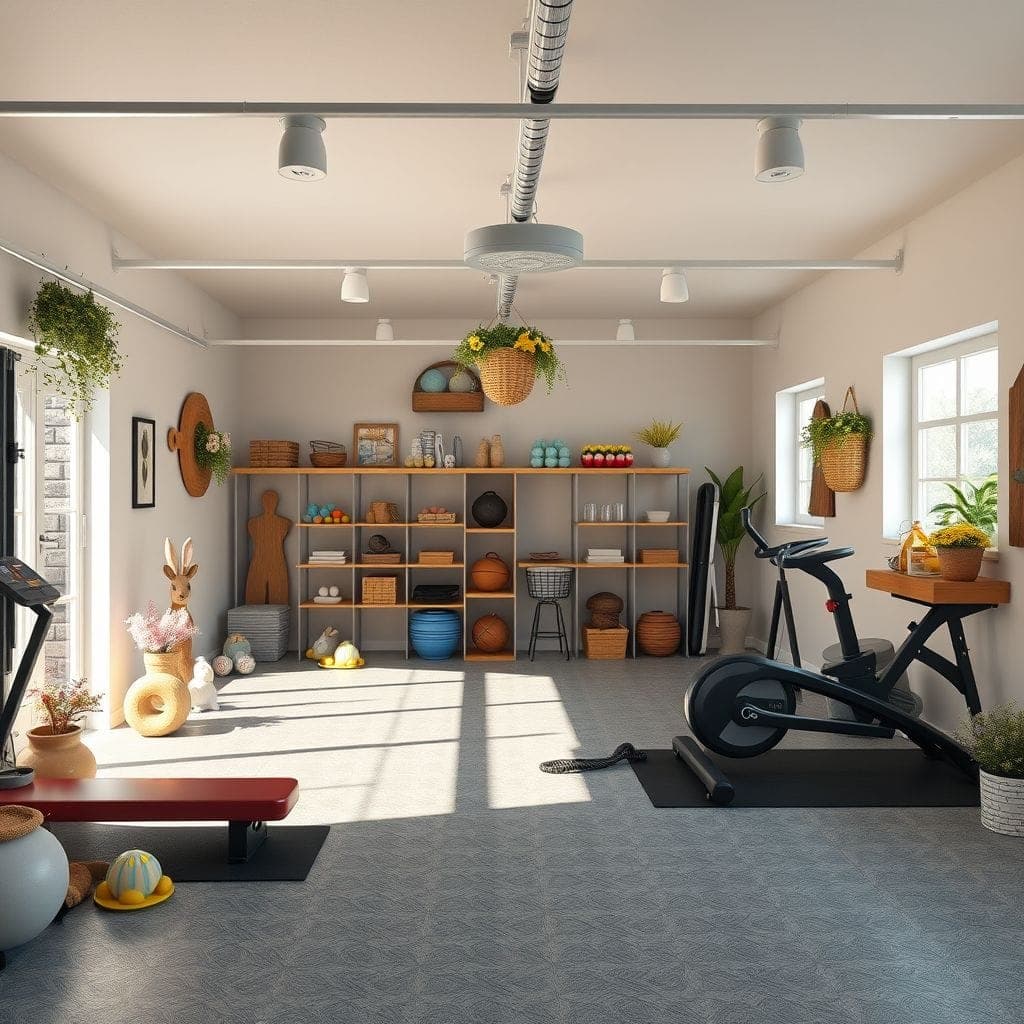 Easter Garage Gym design example 3