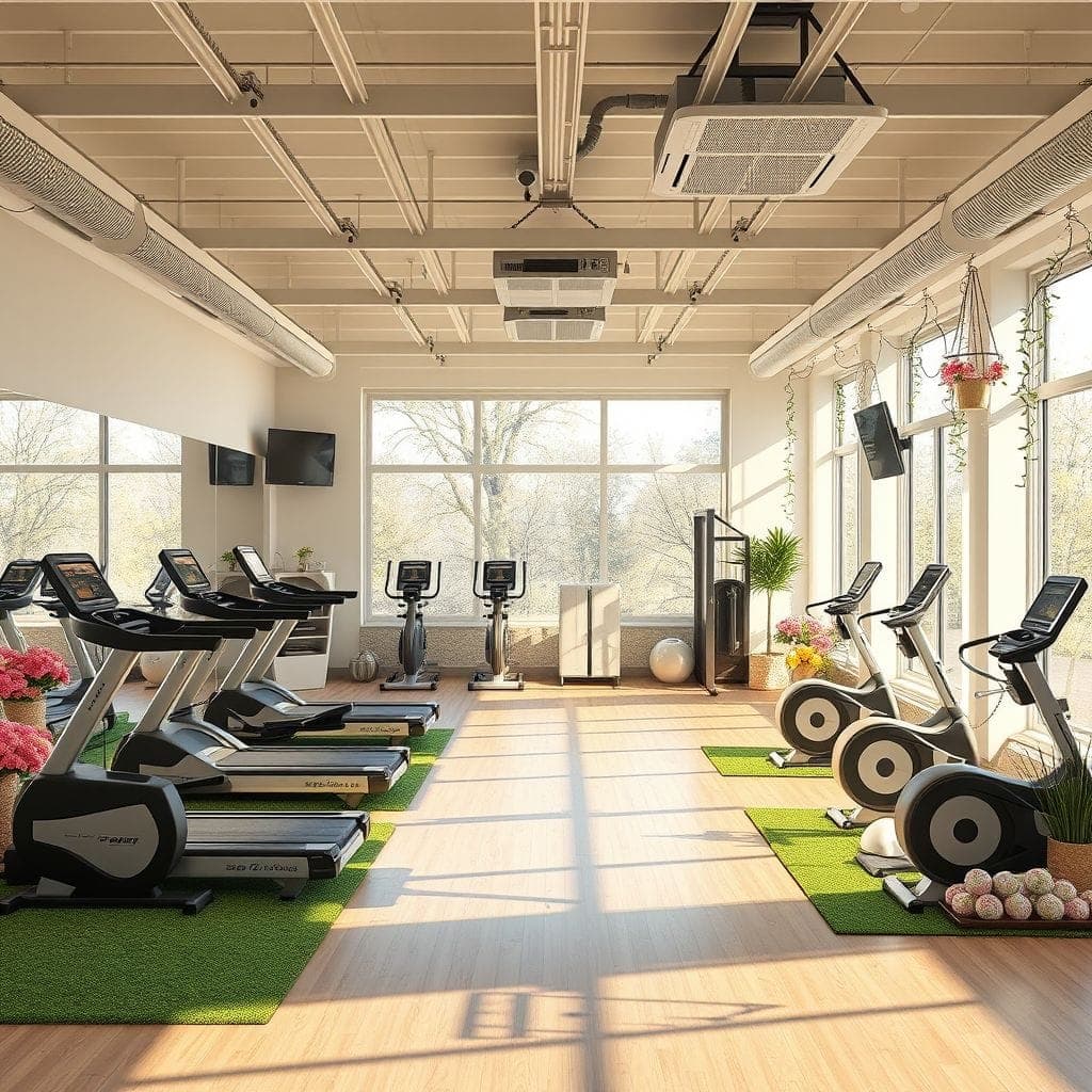 Easter Gym design example 4