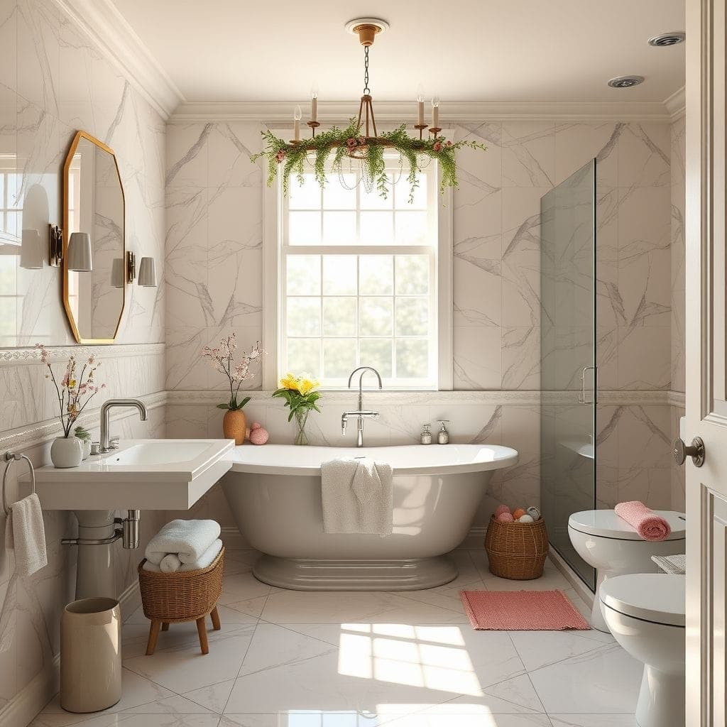 Easter Hotel Bathroom design example 1