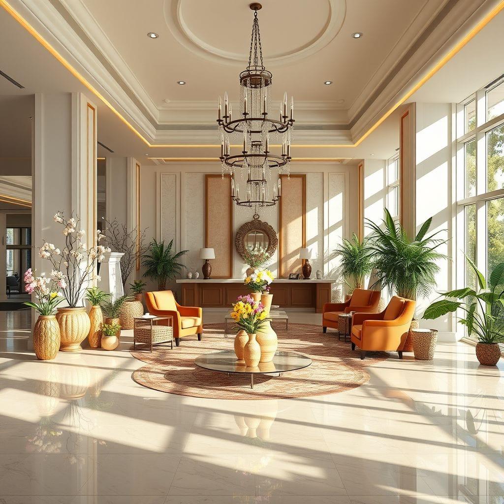 Easter Hotel Lobby design example 3