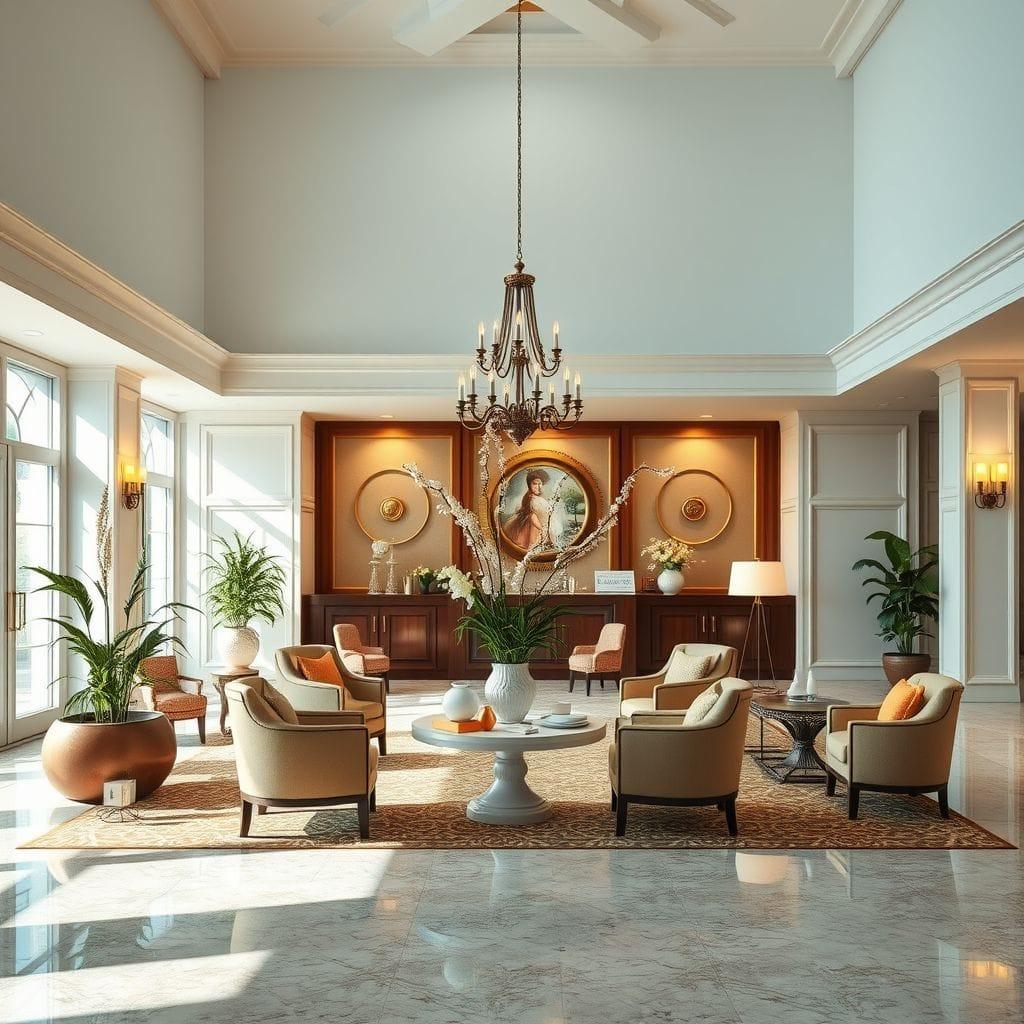 Easter Hotel Lobby design example 4