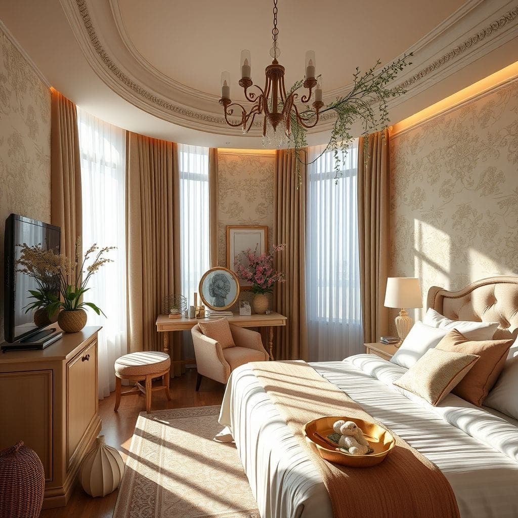 Easter Hotel Room design example 1