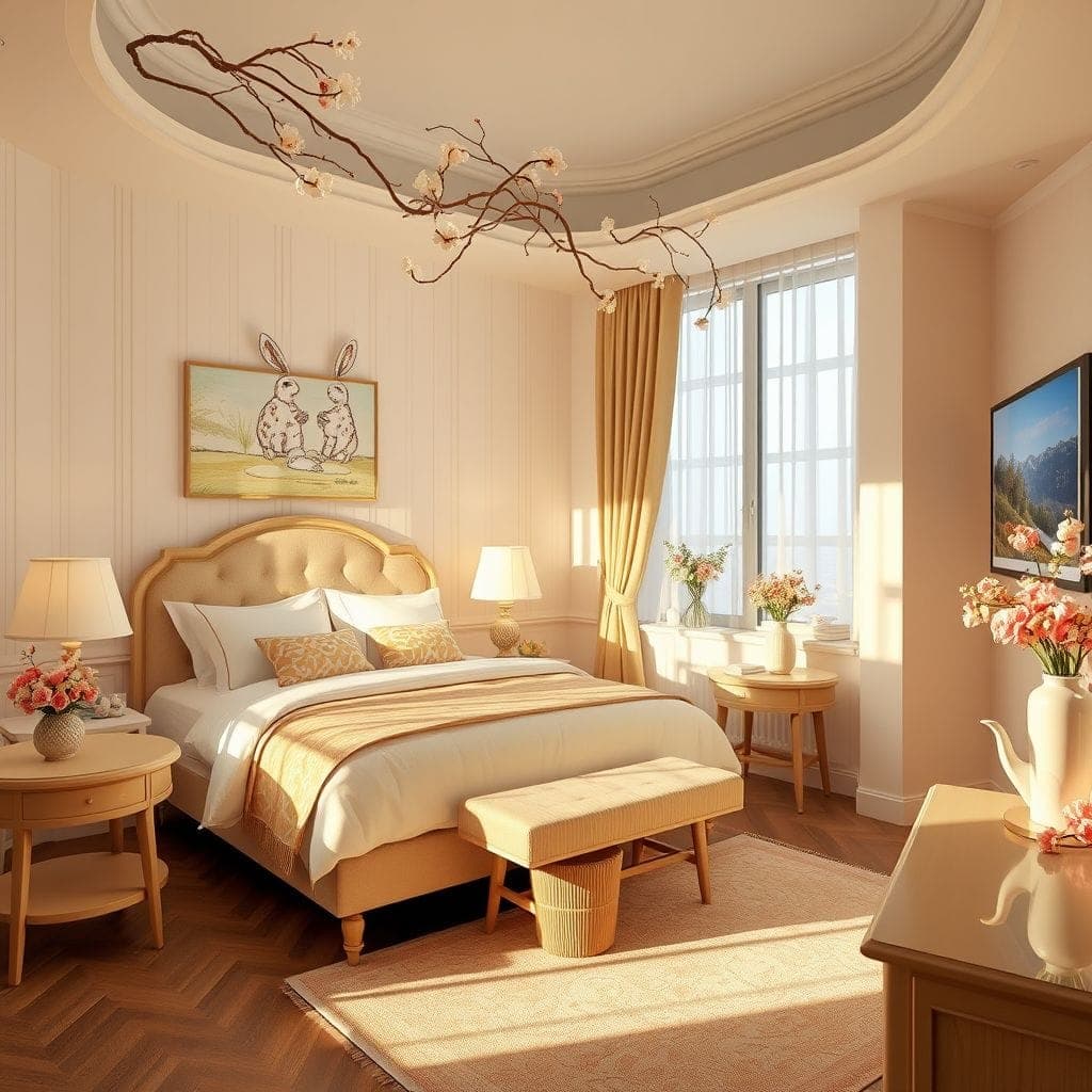 Easter Hotel Room design example 3