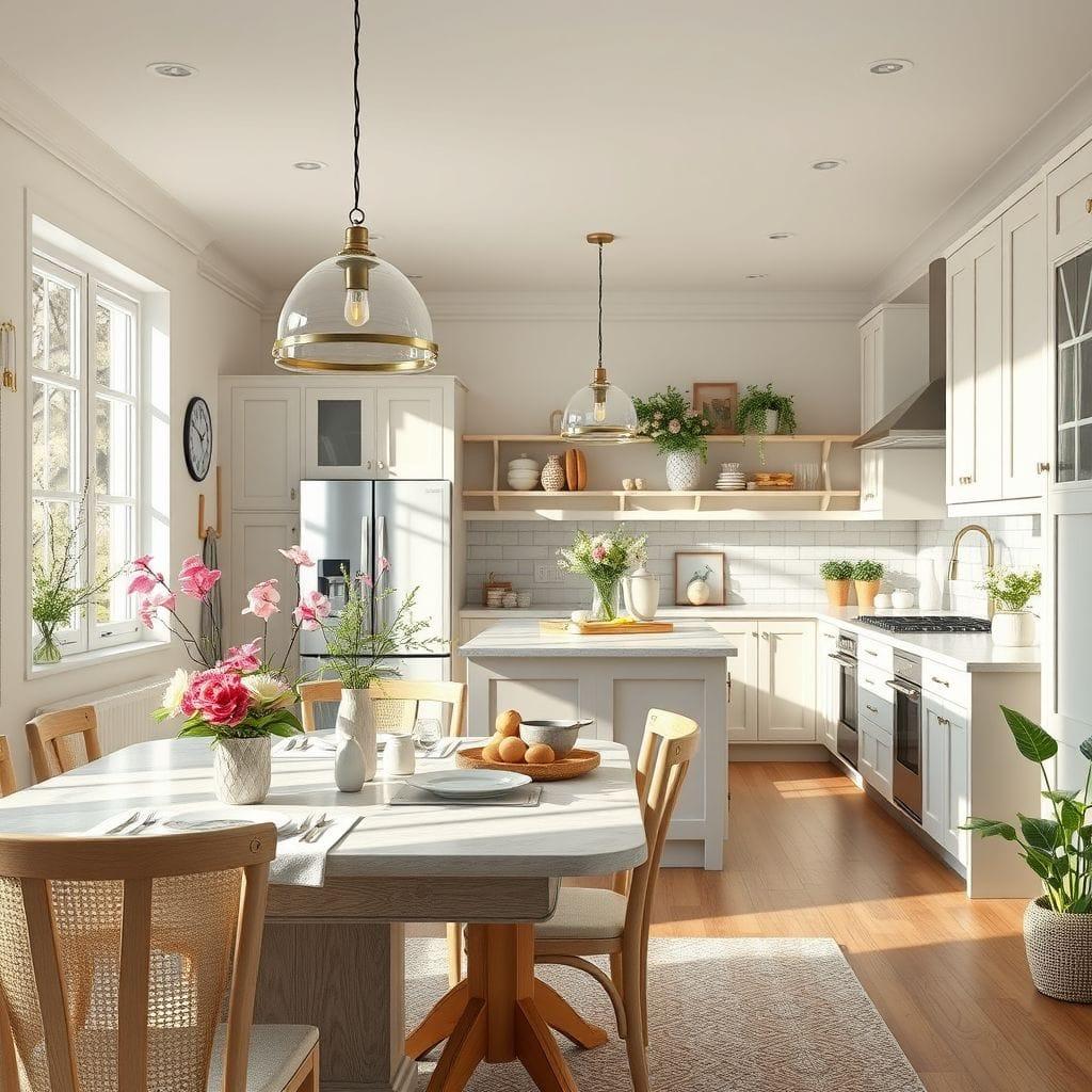 Easter Kitchen Living Combo design example 1