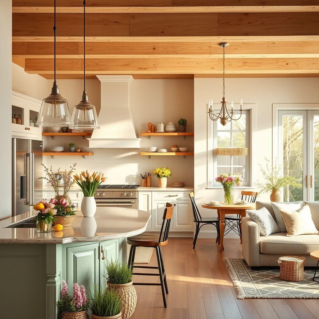 Easter Kitchen Living Combo design example 2