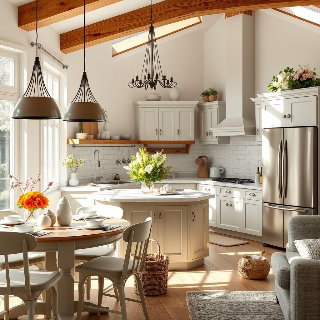 Easter Kitchen Living Combo design example 3