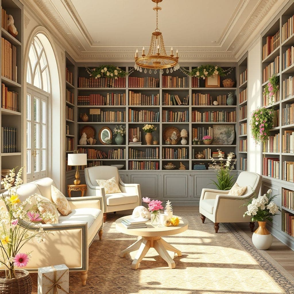 Easter Library design example 4