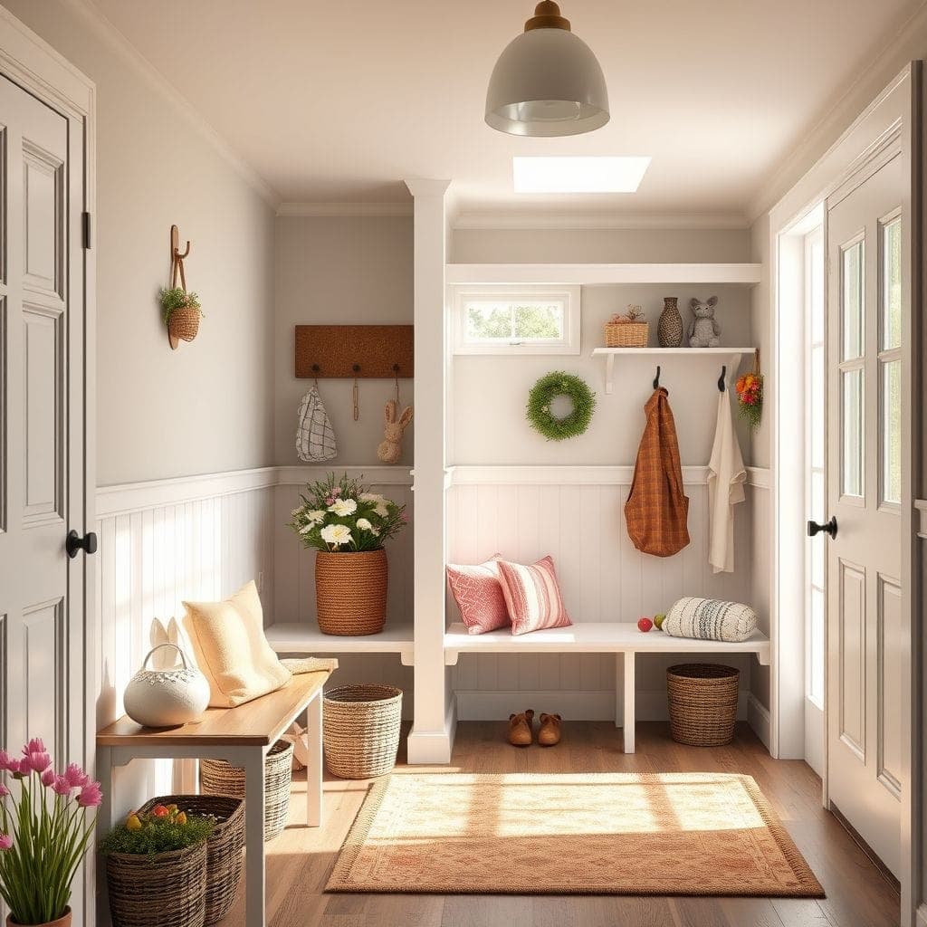 Easter Mudroom design example 2