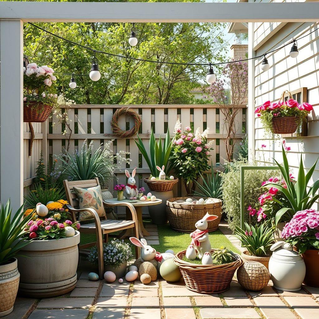 Easter Outdoor Garden design example 1