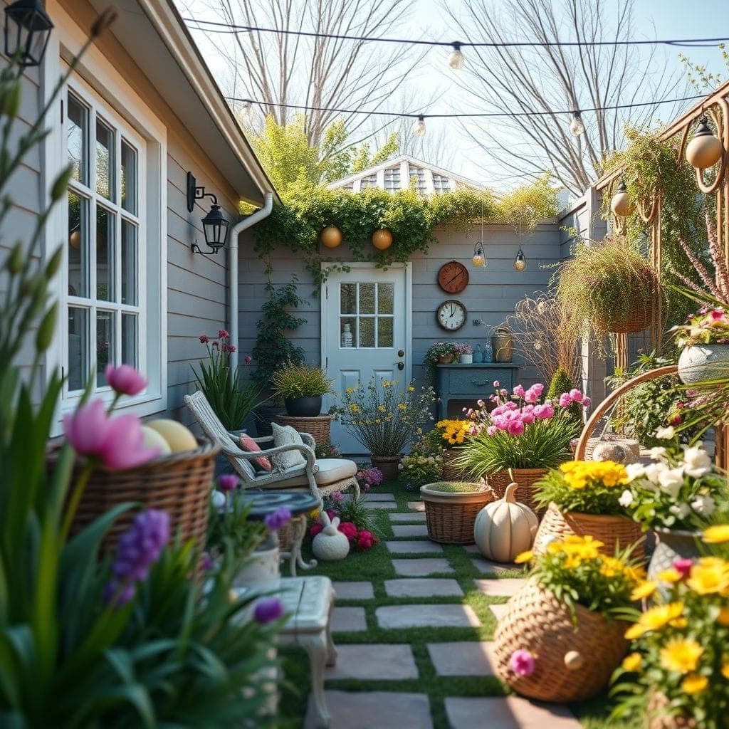 Easter Outdoor Garden design example 3