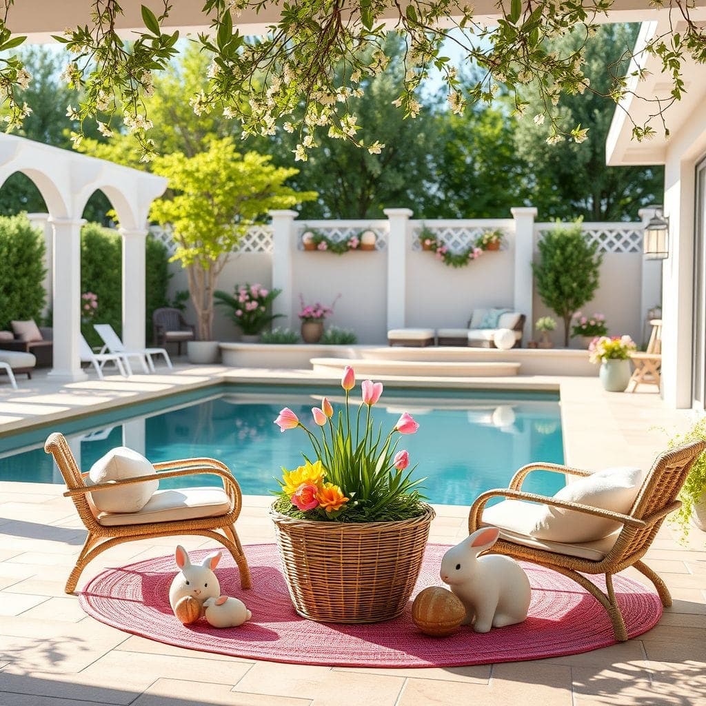 Easter Outdoor Pool Area design example 1