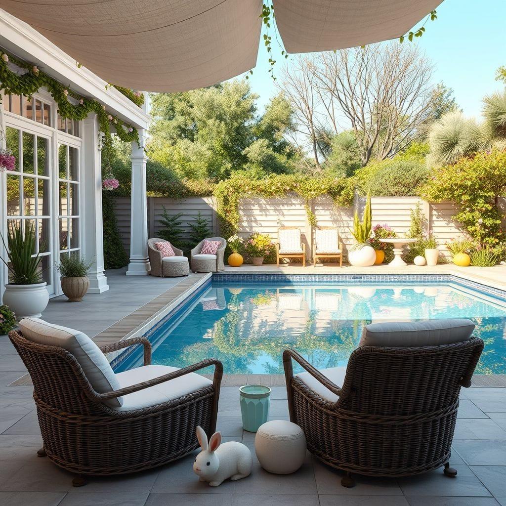 Easter Outdoor Pool Area design example 2