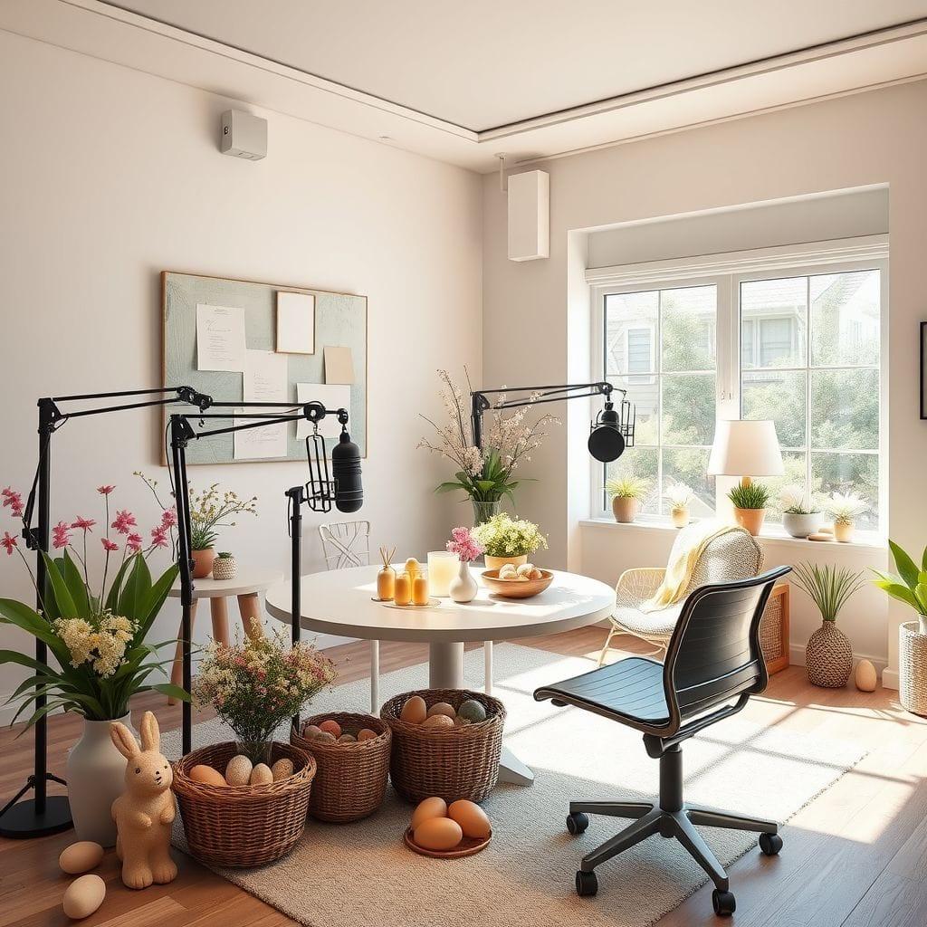 Easter Podcast Studio design example 2