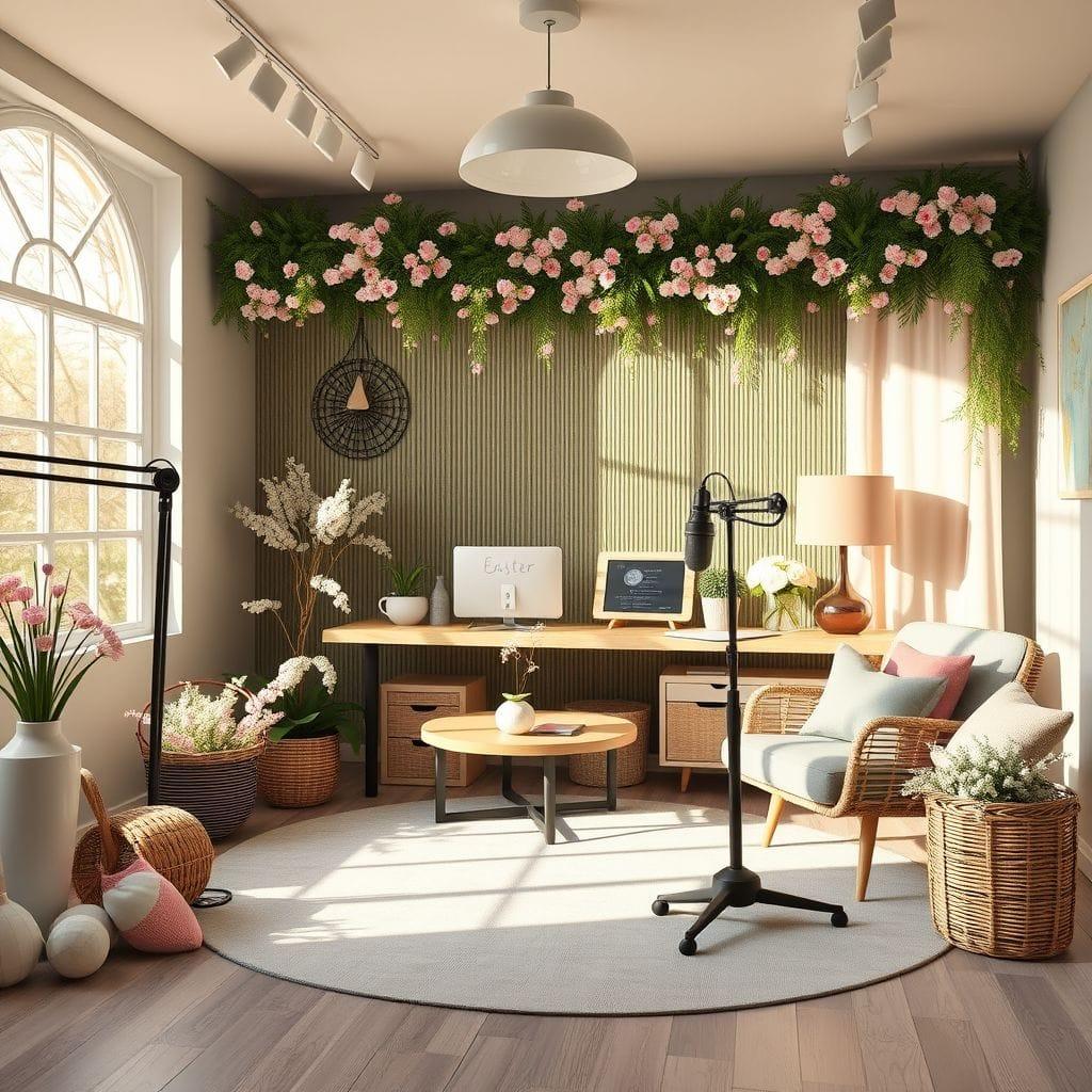 Easter Podcast Studio design example 3