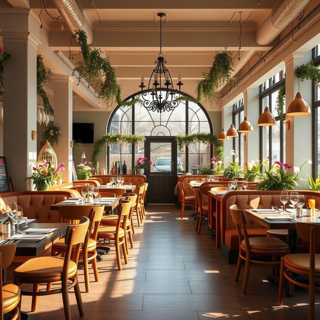 Easter Restaurant design example 1