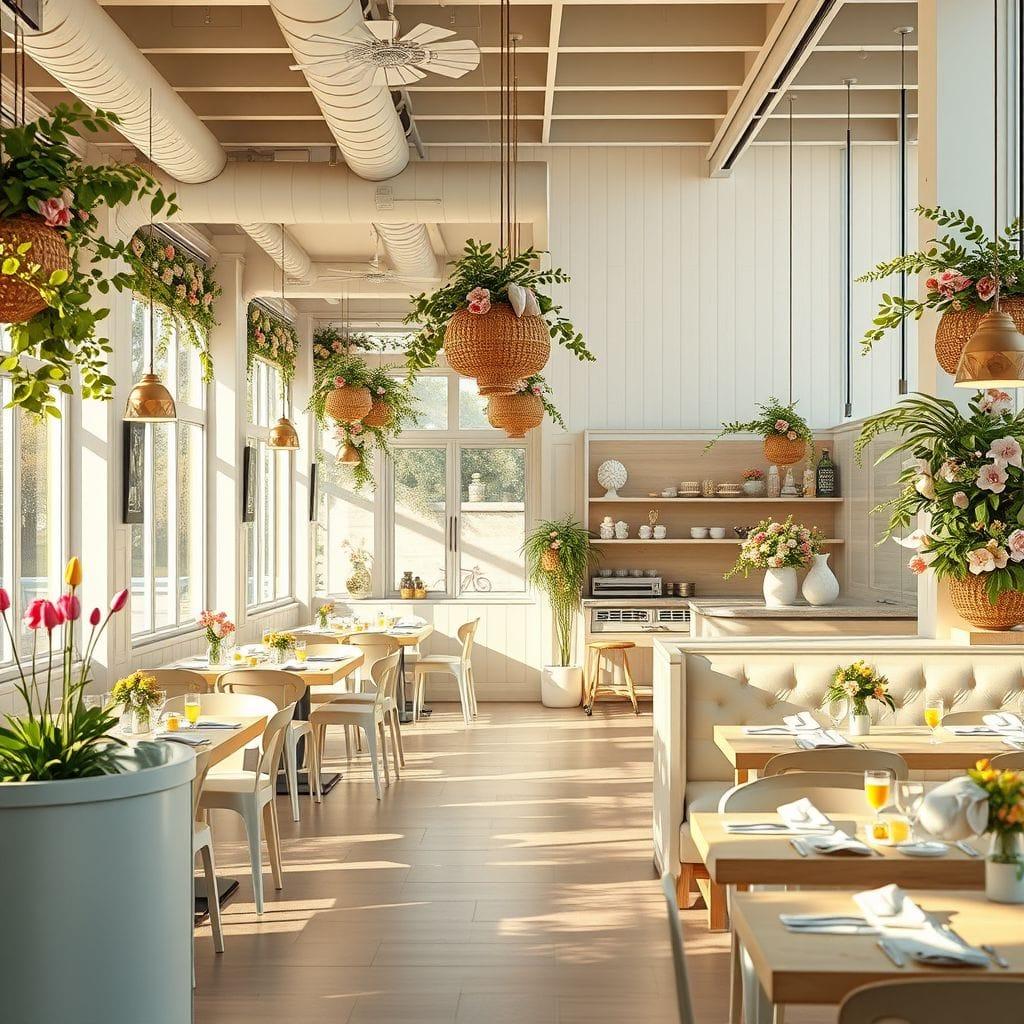 Easter Restaurant design example 2