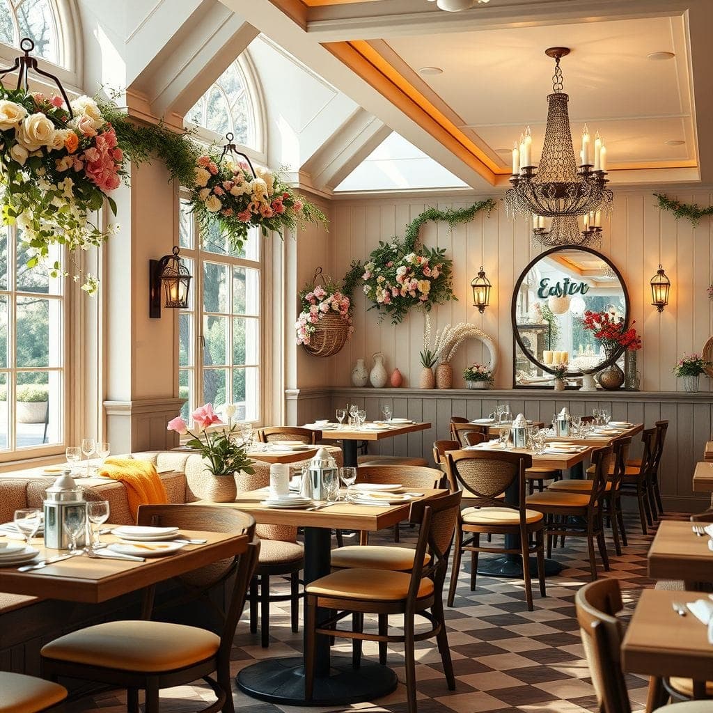 Easter Restaurant design example 3