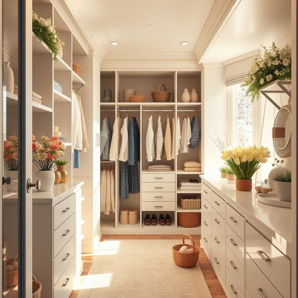 Easter Walk-in Closet design example 1