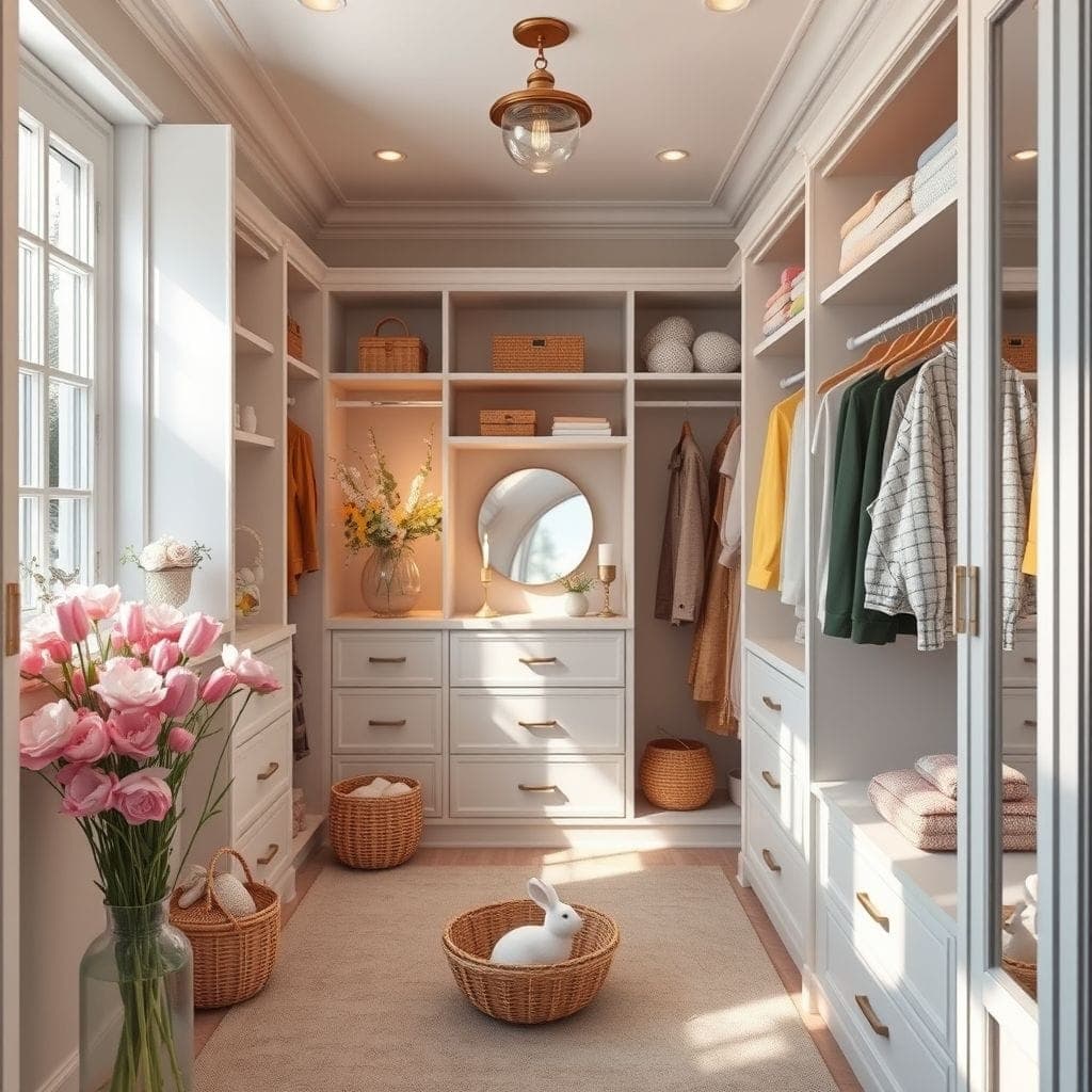 Easter Walk-in Closet design example 2