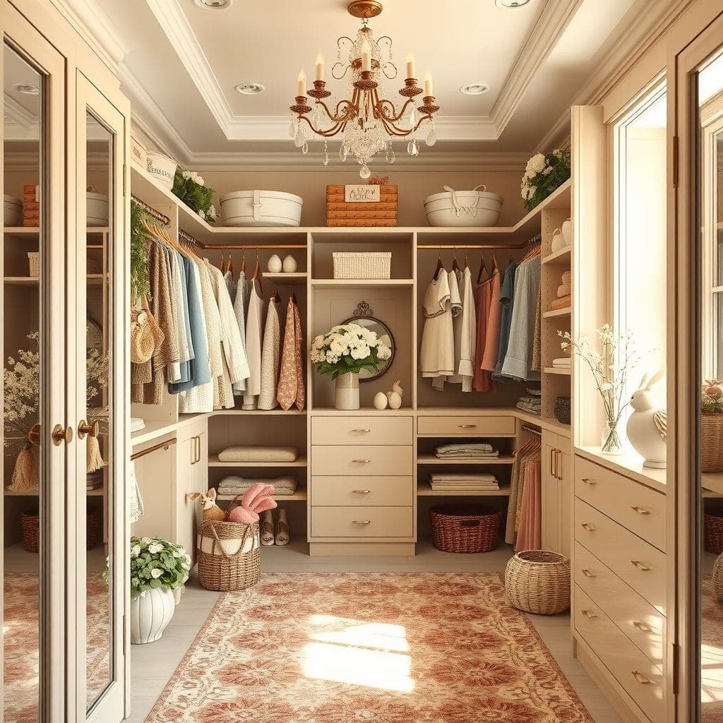 Easter Walk-in Closet design example 4