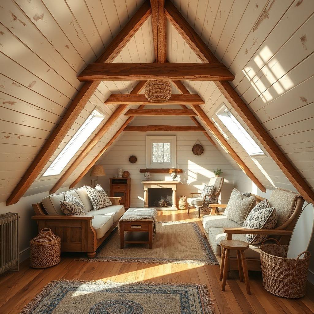 Farmhouse Attic design example 4