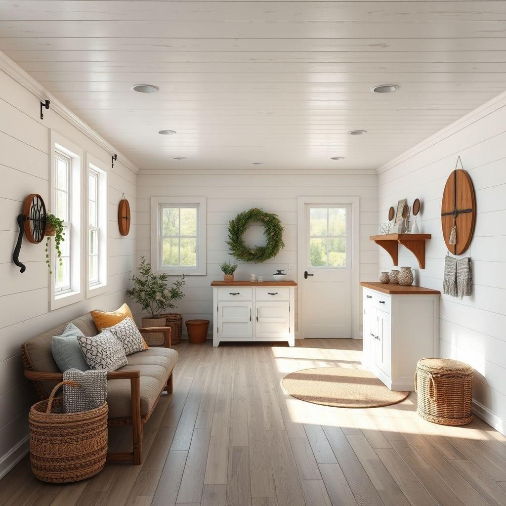 Farmhouse Basement design example 1