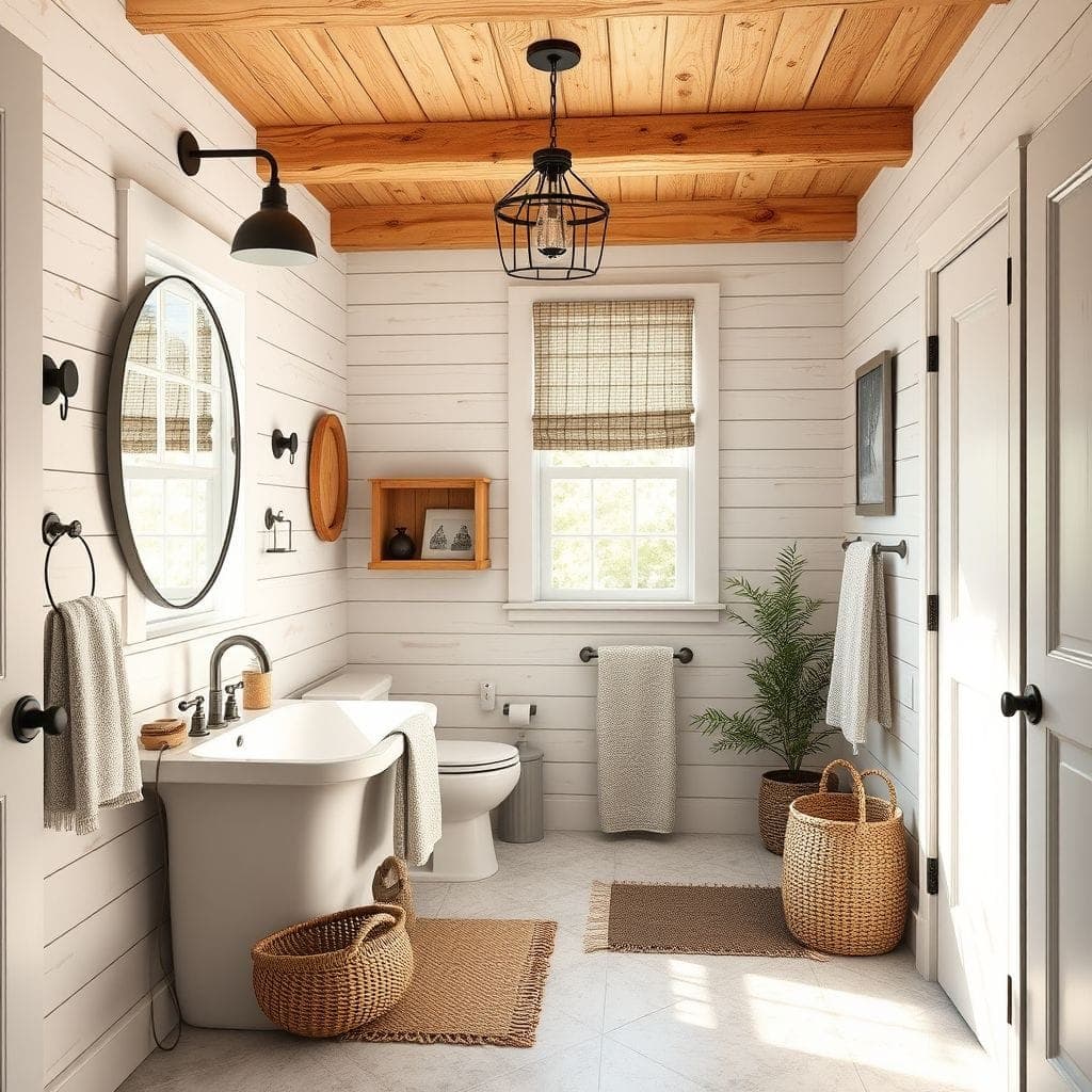 Farmhouse Bathroom design example 4