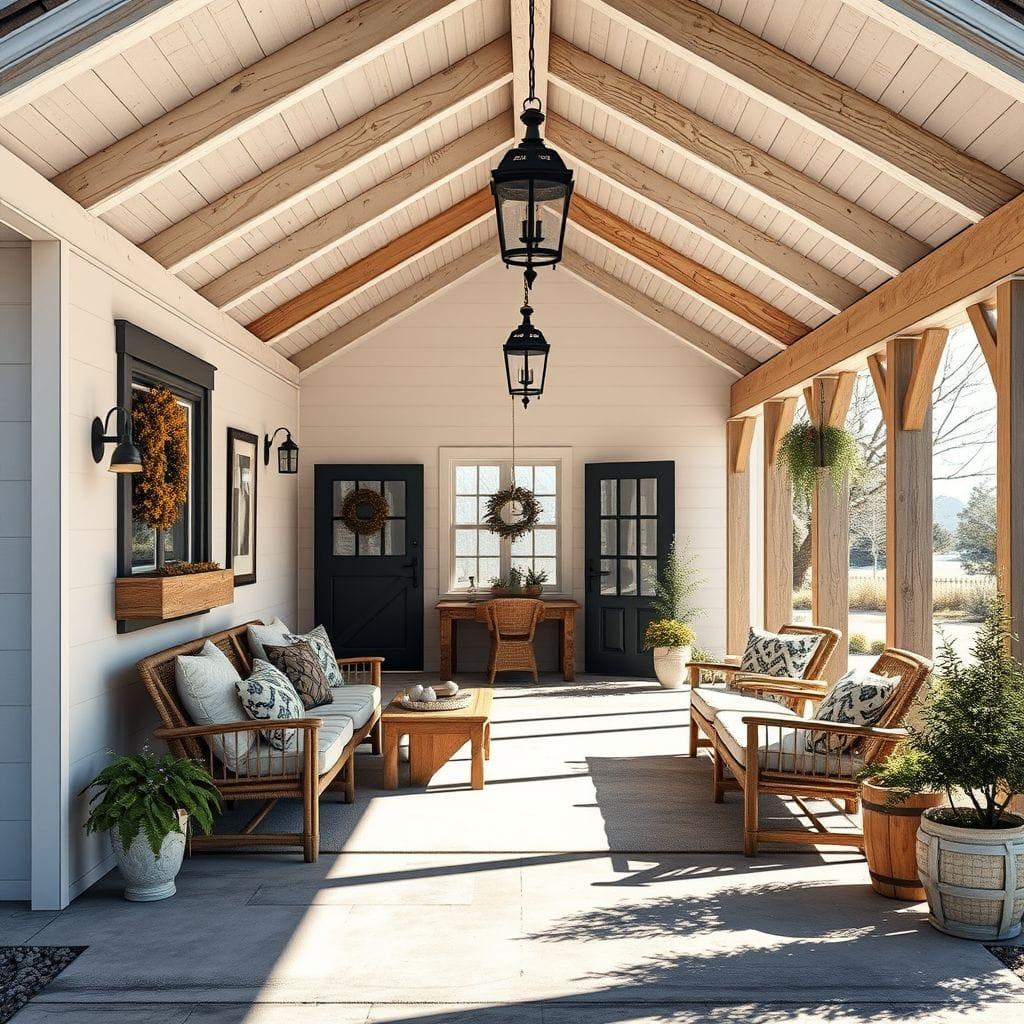 Farmhouse Carport design example 1