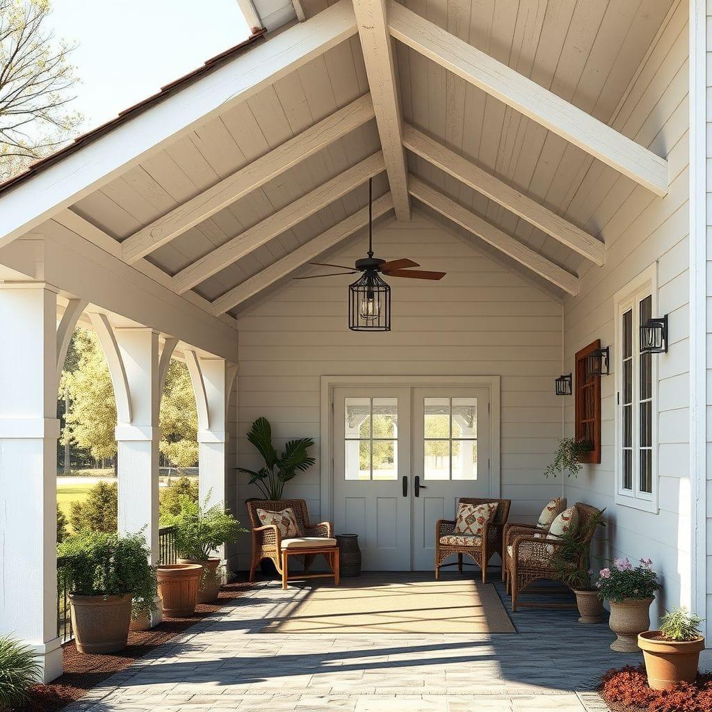 Farmhouse Carport design example 2