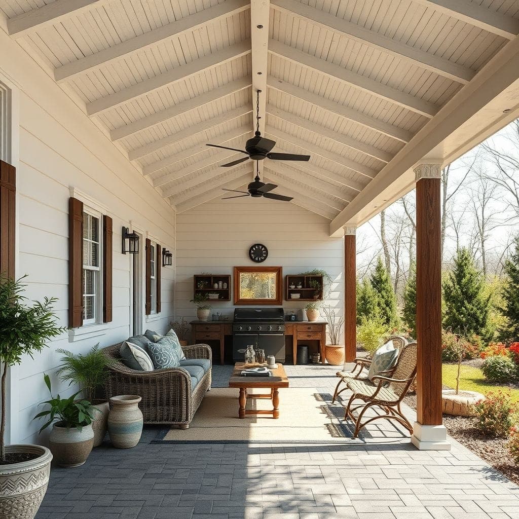 Farmhouse Carport design example 3