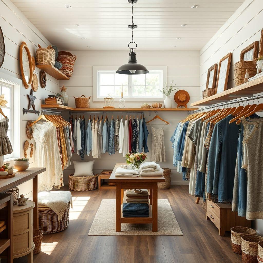 Farmhouse Clothing Store design example 1