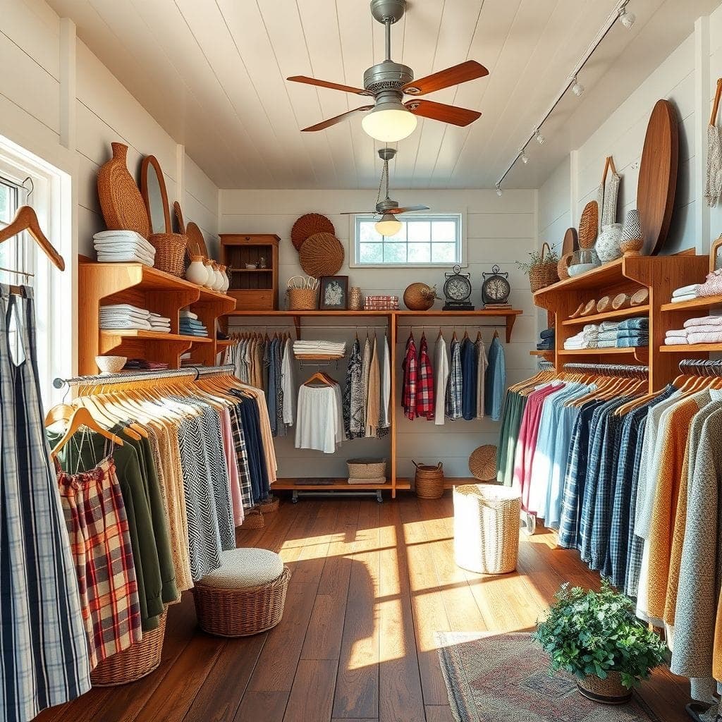 Farmhouse Clothing Store design example 4