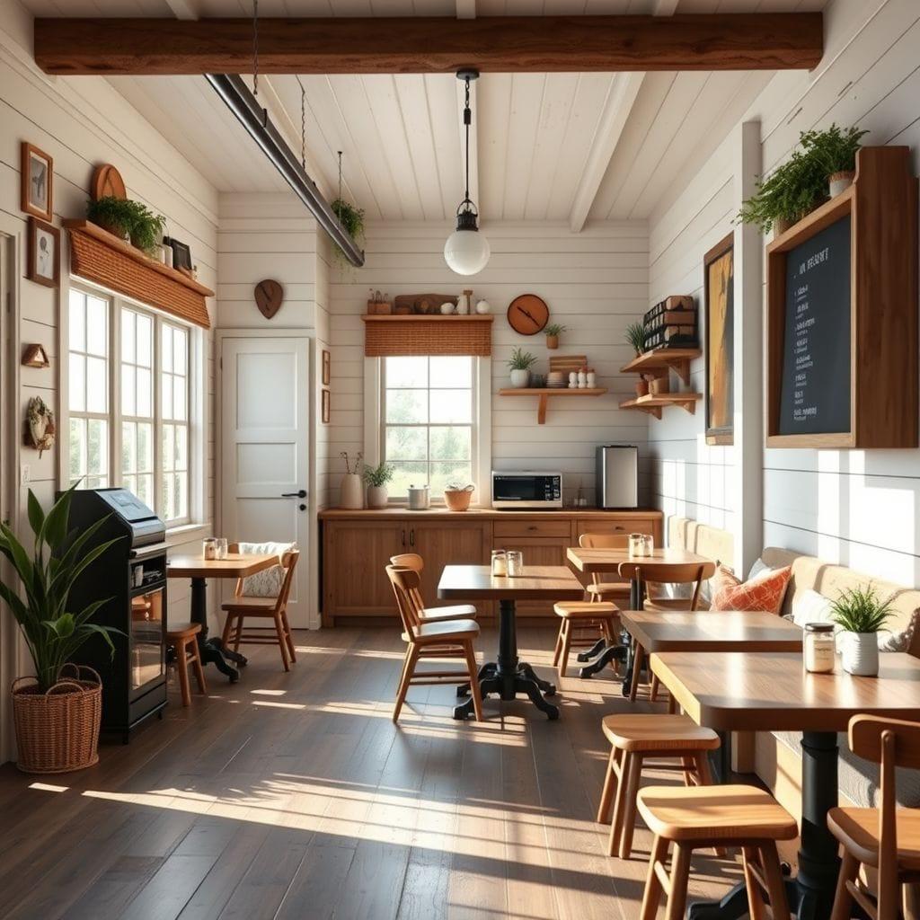 Farmhouse Coffee Shop design example 4