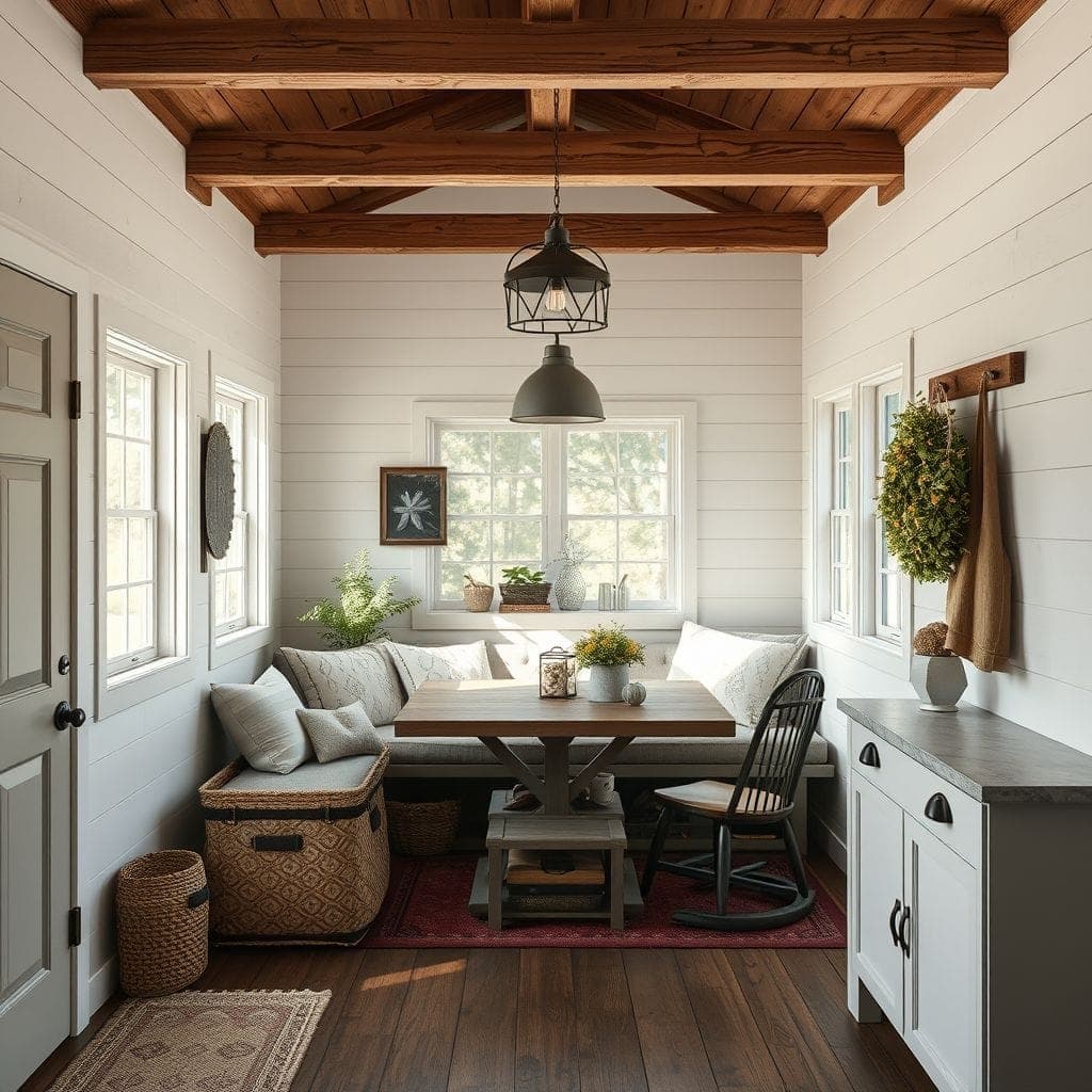 Farmhouse Drop Zone design example 1