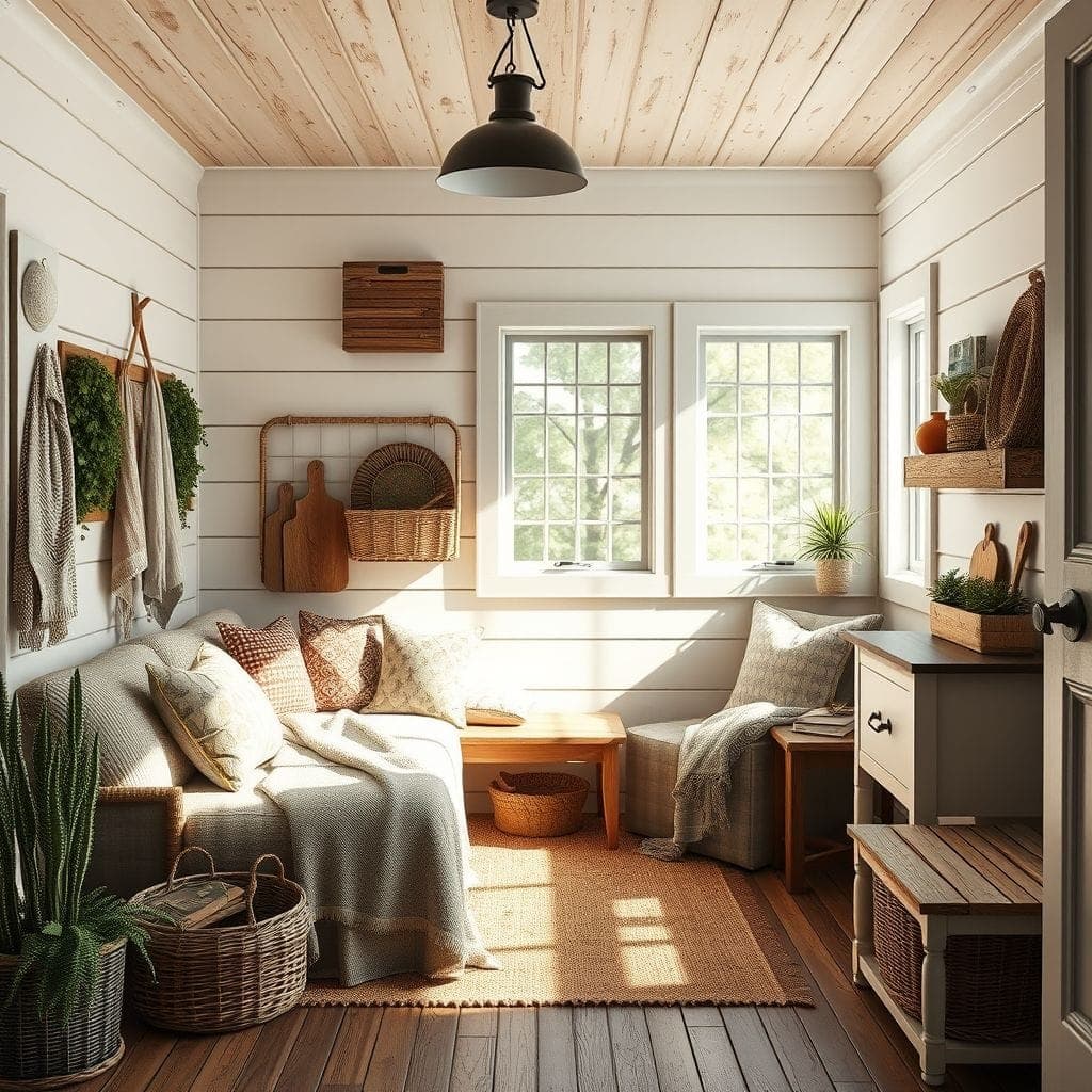 Farmhouse Drop Zone design example 3