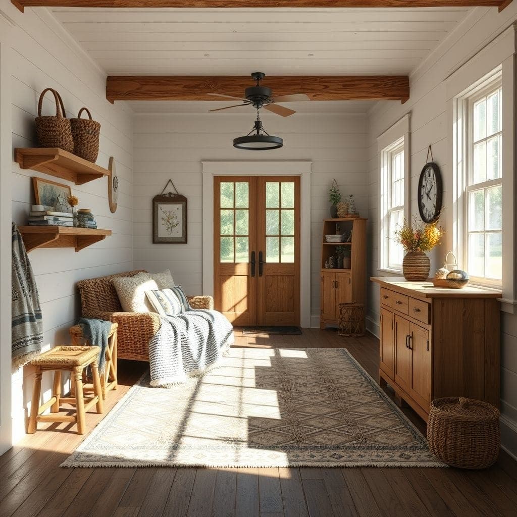 Farmhouse Drop Zone design example 4