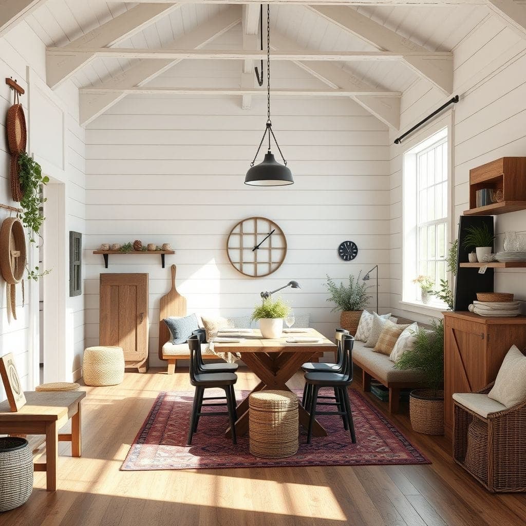 Farmhouse Exhibition Space design example 1