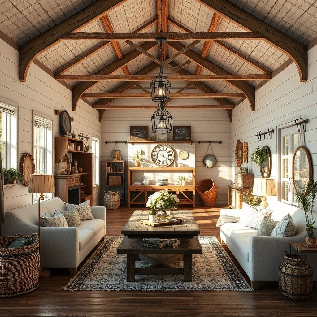 Farmhouse Exhibition Space design example 2