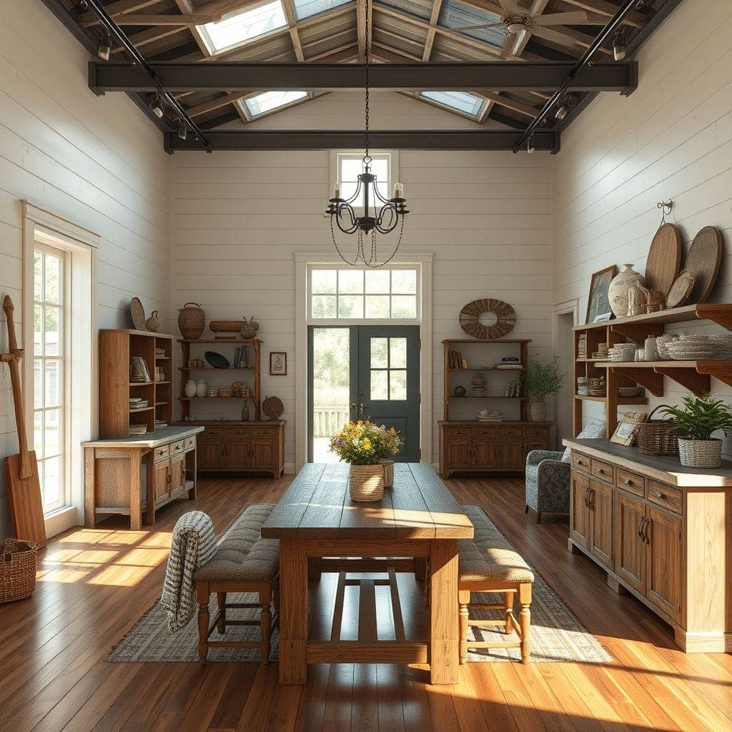 Farmhouse Exhibition Space design example 3